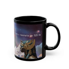 🇺🇸 11oz Ceramic Mug | “I Only Resonate in 528 Hz” Edition