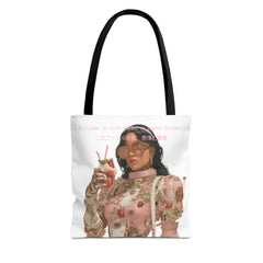 🇺🇸 “My trauma is color-coded in pastel binders.” Tote Bag | 私のトラウマはパステルのバインダーに整理されている」トートバッグ