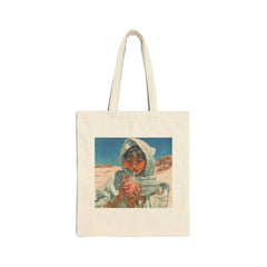 🇺🇸 “Desert Mirage” Organic Cotton Tote Bag | 「デザート・ミラージュ」オーガニックコットン・トートバッグ