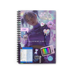🇺🇸 “404: Don’t Miss Me When I’m Gone” Notebook | Early 2000s Cybercore Edition