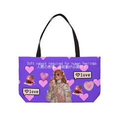 🇺🇸 “Soft Reboot Required for Human Feelings” Weekender Bag 💾人間の感情、再起動が必要です」ウィークエンダーバッグ 💾