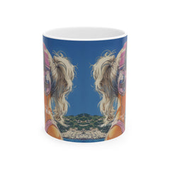 🇺🇸🇯🇵 11oz Ceramic Mug | Côte d’Azur x World War 3 Edition | コートダジュール x 第三次世界大戦エディション