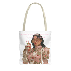 🇺🇸 “My trauma is color-coded in pastel binders.” Tote Bag | 私のトラウマはパステルのバインダーに整理されている」トートバッグ