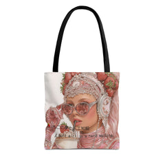 🇺🇸A Soft Girl in a Hard Machine – Tote Bag | ハードマシンの中のソフトガール – トートバッグ