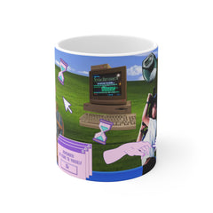 🇺🇸Gen Z LifePath.exe Mug - Retro 2000s pc IUX  11oz Ceramic Mug
