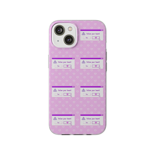 Follow Your Heart Flexi Cases