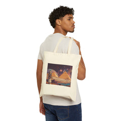 🇺🇸 “Desert Mirage” Organic Cotton Tote Bag | 「デザート・ミラージュ」オーガニックコットン・トートバッグ