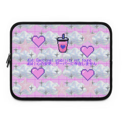 🇺🇸404: Emotional stability not found 13" Laptop Sleeve- Retro pc 「内なる平穏を求めて電源を入れた結果」13インチ