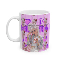 🇺🇸 "Serving Strawberry Milkshake Energy Since 1987"- 11oz Ceramic Mug