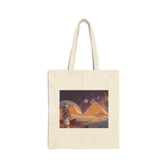 🇺🇸 “Desert Mirage” Organic Cotton Tote Bag | 「デザート・ミラージュ」オーガニックコットン・トートバッグ