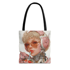 🇺🇸 “Sentient Program, Buffering” Tote Bag | 「センティエント・プログラム：バッファリング」トートバッグ