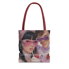 🇺🇸 “Rebellion Tastes Like Strawberries and Dial-Up” Tote Bag |「反逆の味はストロベリーとダイヤルアップ」トートバッグ