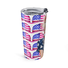 🇺🇸 Too Hot for a Cold War 4th of July Balloons Tumbler 20oz