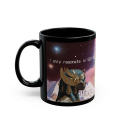 🇺🇸 11oz Ceramic Mug | “I Only Resonate in 528 Hz” Edition