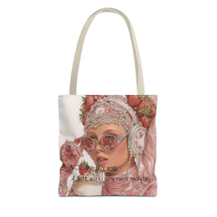 🇺🇸A Soft Girl in a Hard Machine – Tote Bag | ハードマシンの中のソフトガール – トートバッグ