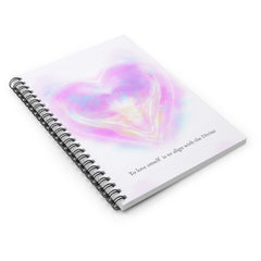 Divine Love Spiral Notebook - Ruled Line for Spiritual Reflection