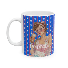 🇺🇸"Taxphobic" - 11oz Ceramic Mug