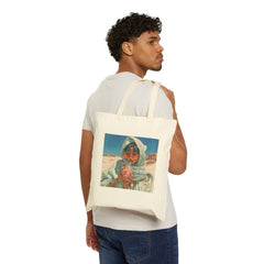 🇺🇸 “Desert Mirage” Organic Cotton Tote Bag | 「デザート・ミラージュ」オーガニックコットン・トートバッグ
