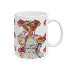 🇺🇸 11oz Ceramic Mug | “Cooked to Perfection Like the Constitution”