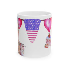 🇺🇸 "This latte tastes like inflation, fluoride poisoning, and wage slavery"- 11oz Ceramic Mug