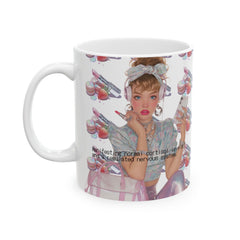 🇺🇸 “Manifesting Normal Cortisol Levels and a Regulated Nervous System” | 11oz Ceramic Mug