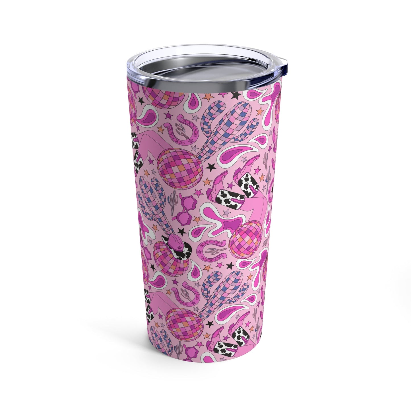 Bonita Cow Girl Disco Tumbler 20oz - Existential Quotes