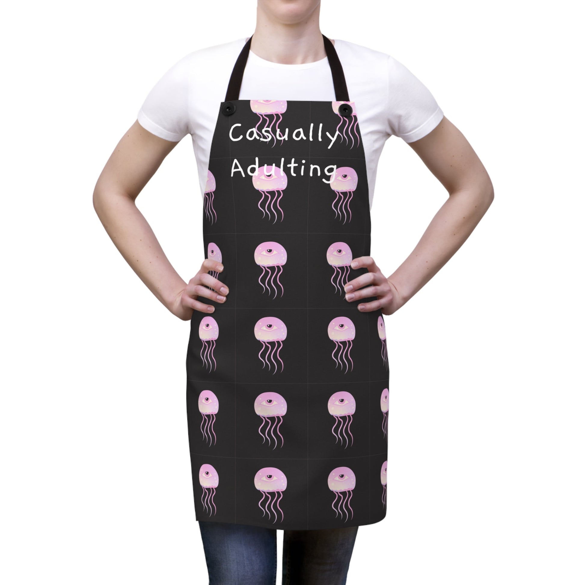 Casually Adulting Apron (AOP) - Existential Quotes