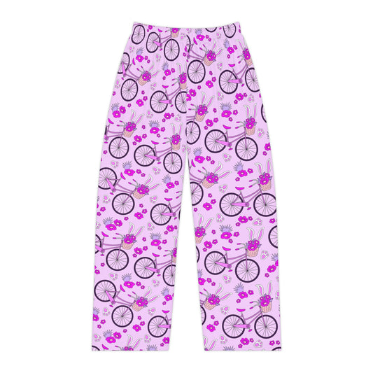 Easter Bicycles Women's Pajama Pants (AOP) - Existential Quotes