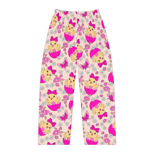 Easter Chick Women's Pajama Pants (AOP) - Existential Quotes