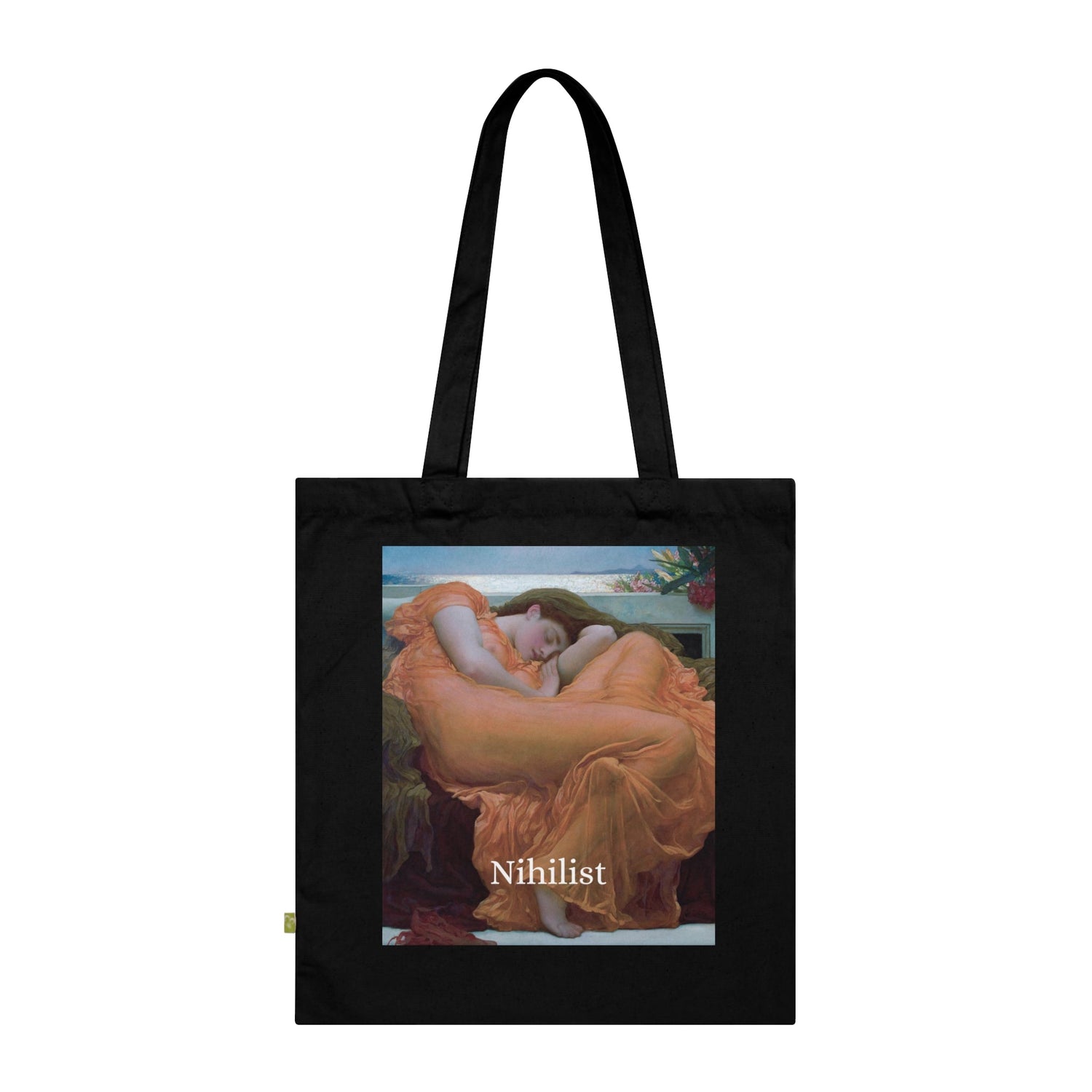 Organic Cotton Tote Bag for the Nihilist - Existential Quotes