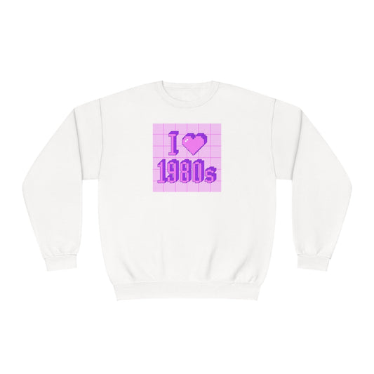 Retro 80s Fan Unisex NuBlend® Crewneck Sweatshirt - Existential Quotes