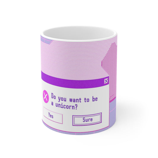 Retro PC Ceramic Mug 11oz - Existential Quotes