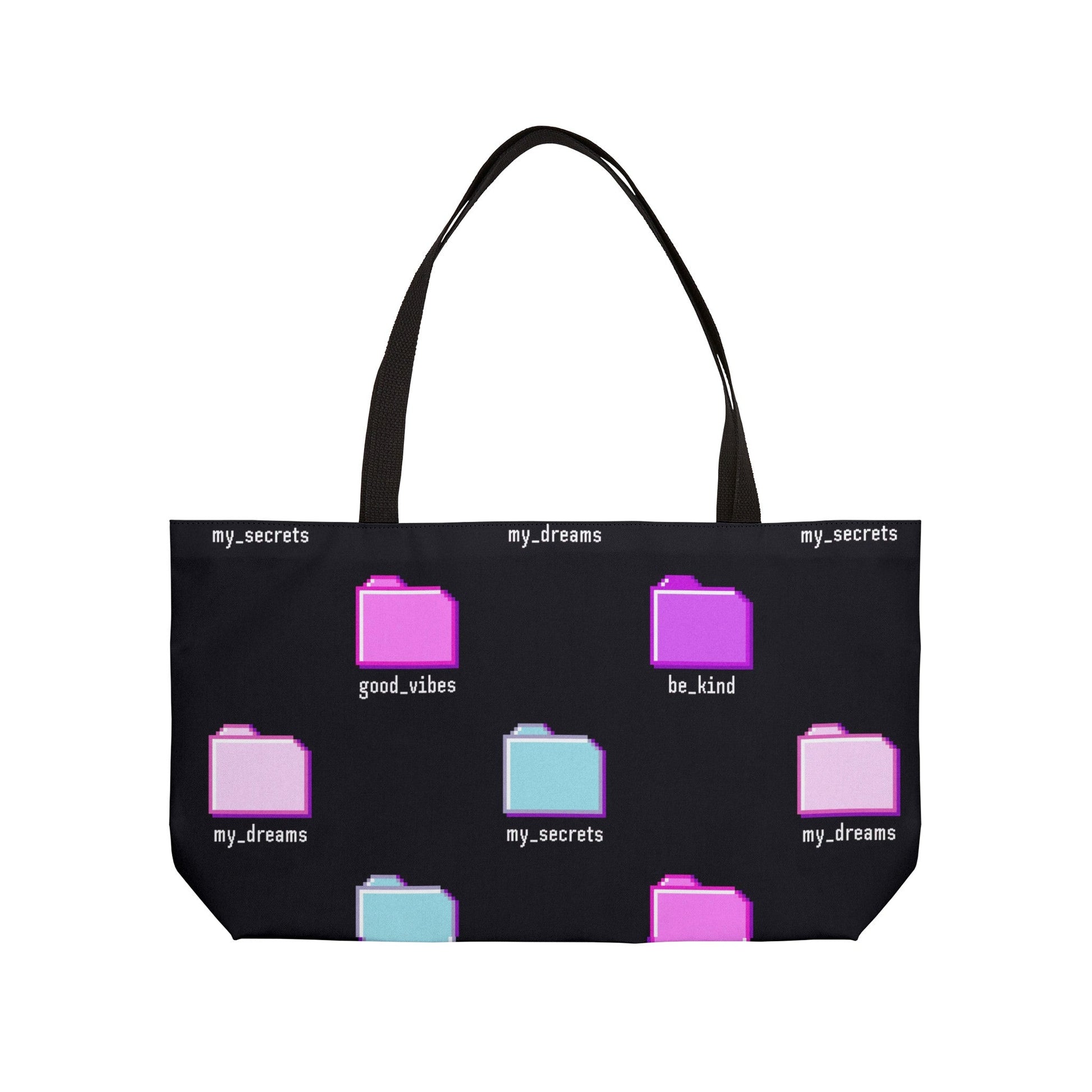 Weekender Tote Bag for the Angsty - Existential Quotes